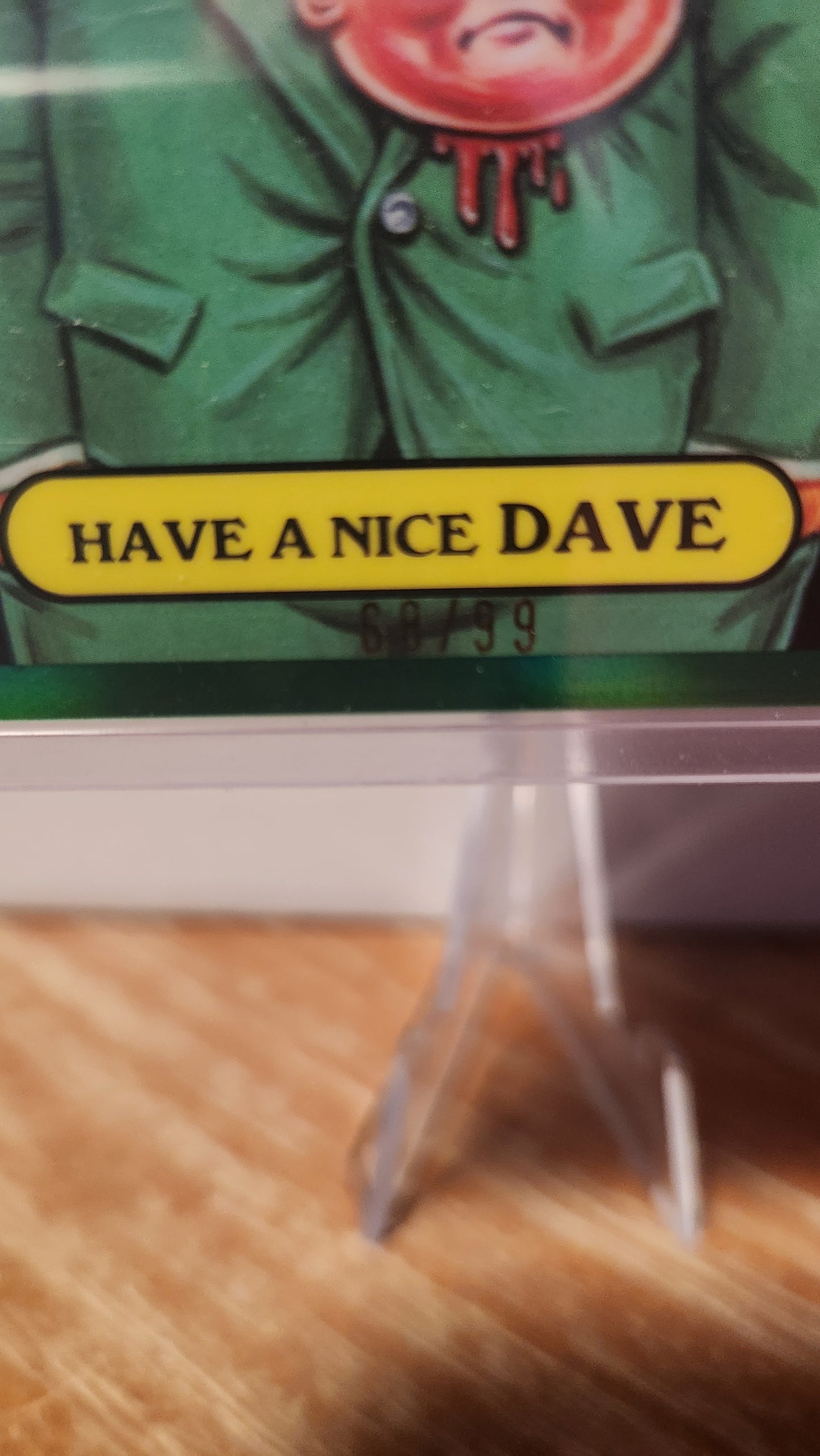 W-278A HAVE A NICE DAVE-GREEN REFRACTOR