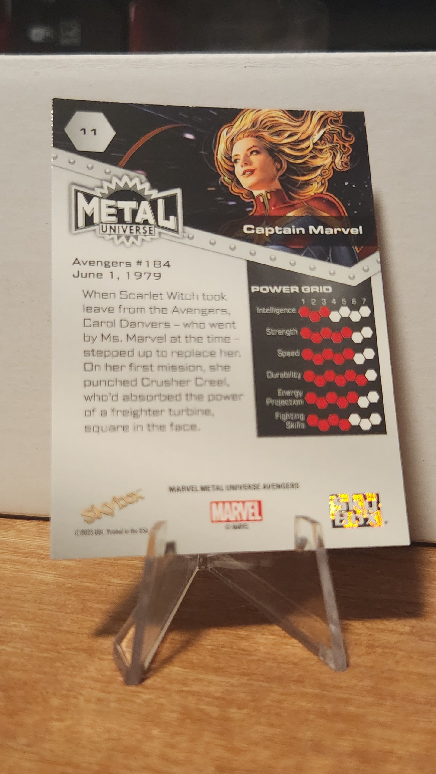 11 CAPTAIN MARVEL