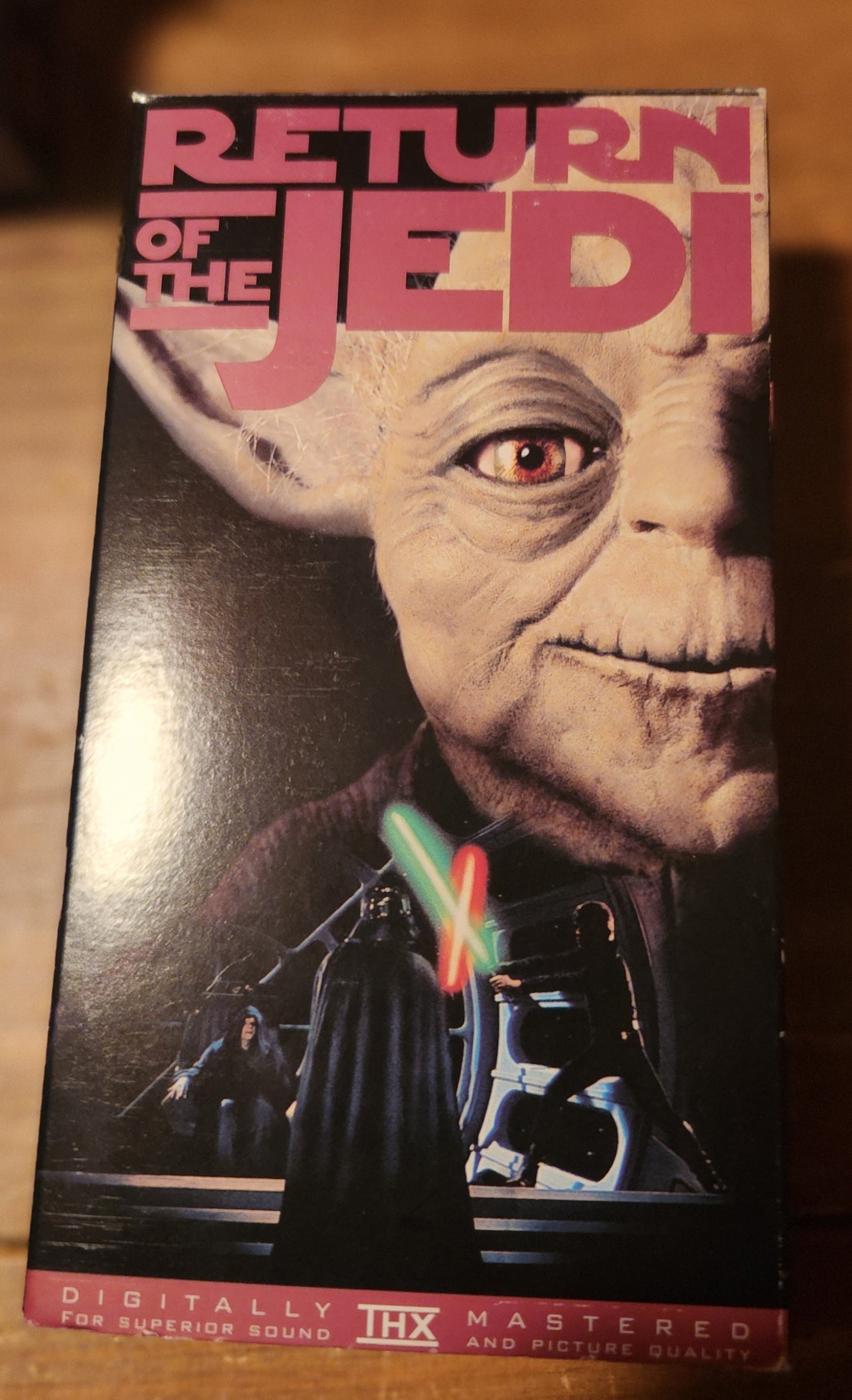 RETURN OF THE JEDI VHS