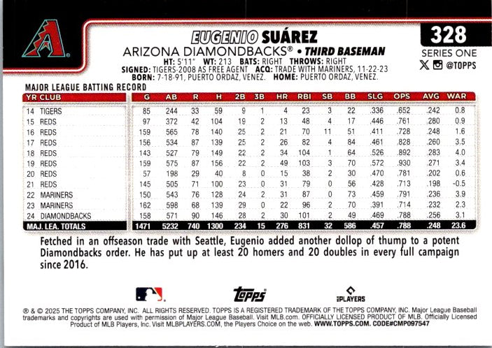 328 EUGENIO SUAREZ