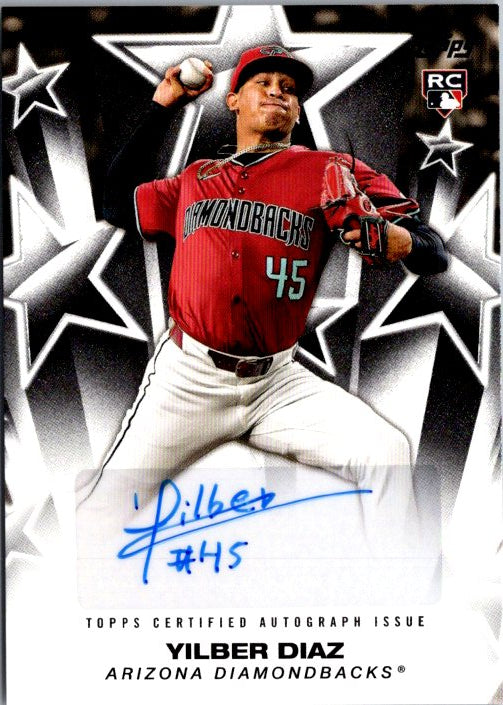 BSA-YD YILBER DIAZ - AUTOGRAPH CARD