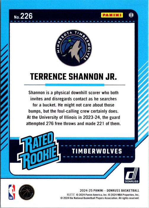 226 TERRENCE SHANNON JR.
