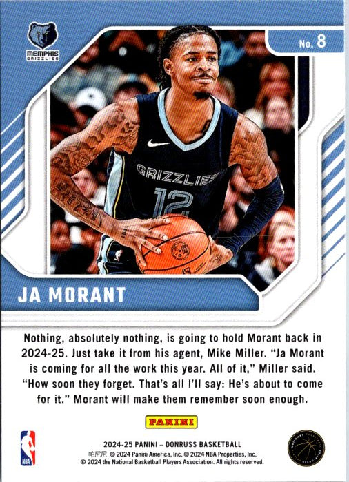 8 JA MORANT - FRANCHISE FEATURES