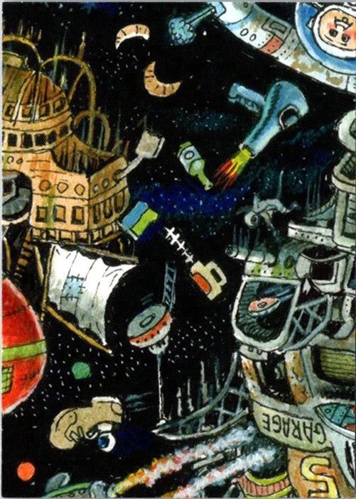 15B GLOW GUN RON - BLACK BORDER