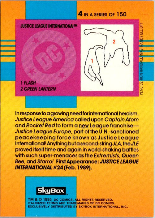 4 JUSTICE LEAGUE INTERNATIONAL