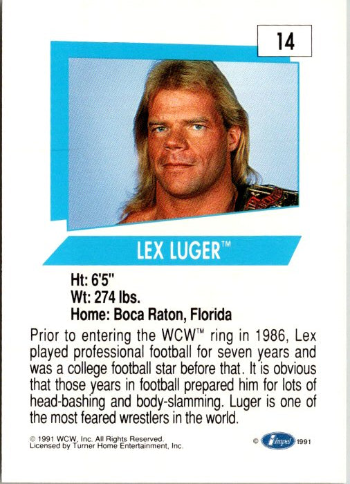 14 LEX LUGER