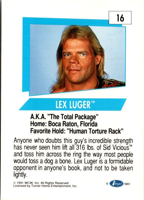 16 LEX LUGER