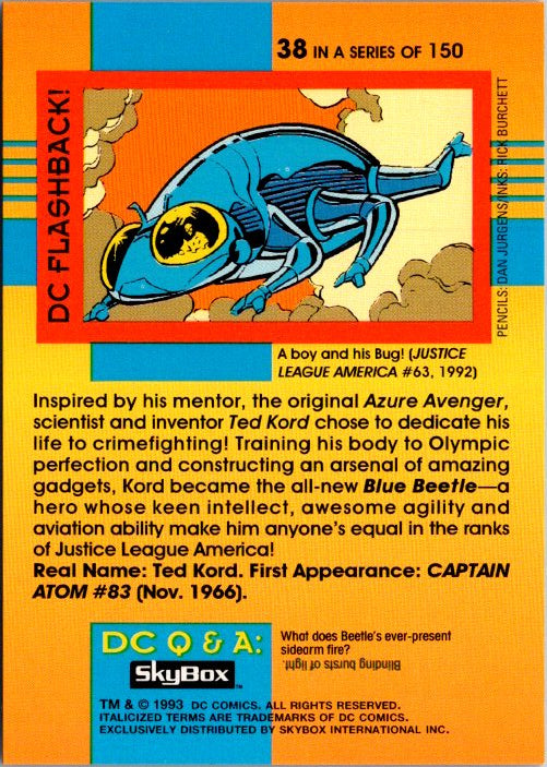 38 BLUE BEETLE