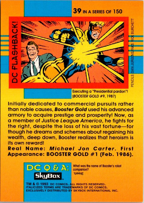 39 BOOSTER GOLD