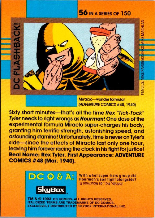 56 GOLDEN AGE HOURMAN