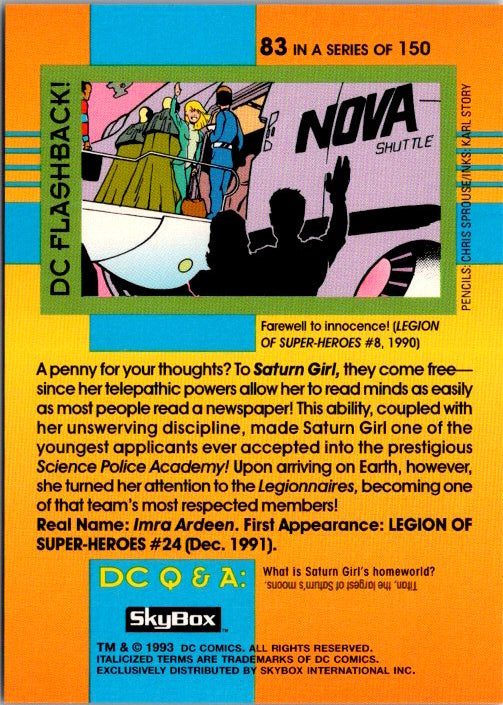 83 SATURN GIRL