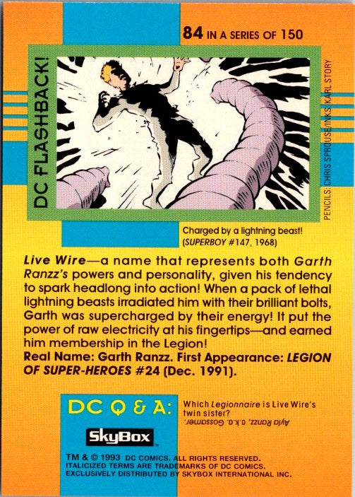 84 LIVE WIRE