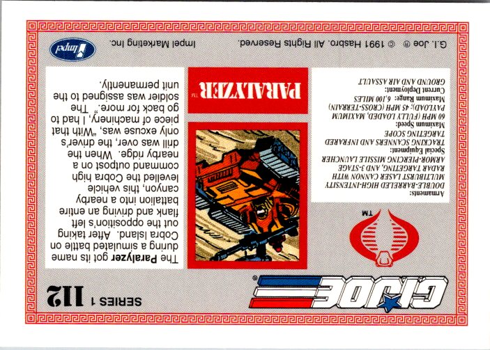 112 PARALYZER