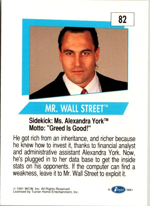 82 MR. WALLSTREET