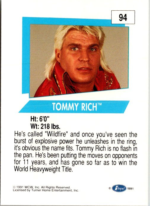 94 TOMMY RICH