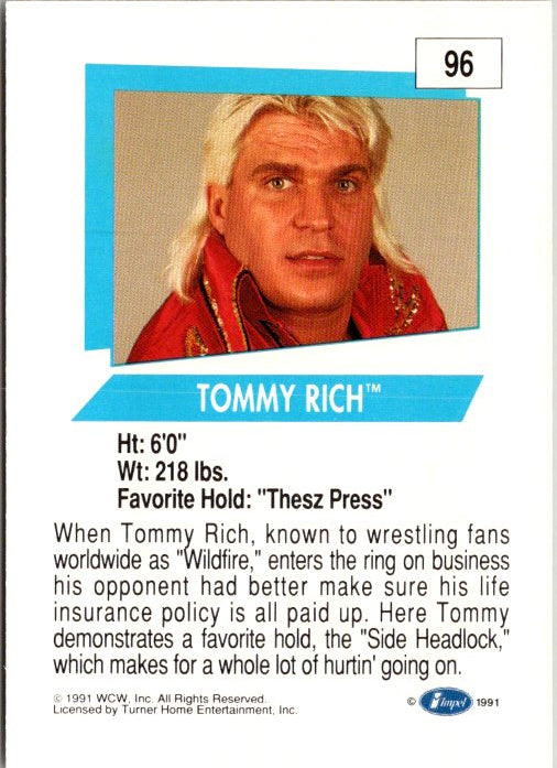 96 TOMMY RICH