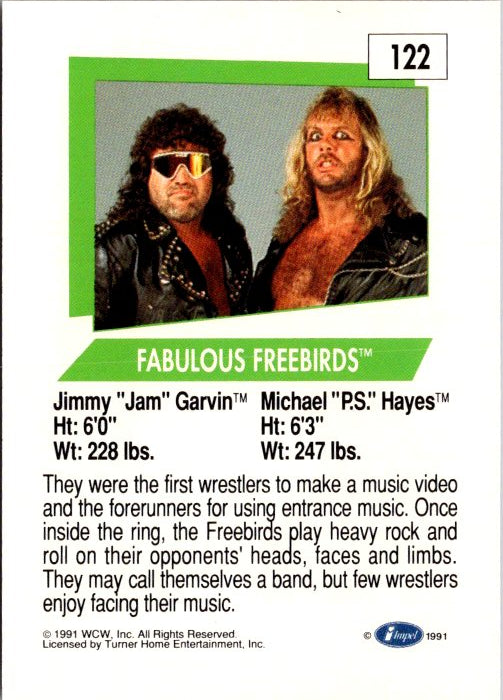 122 FABULOUS FREEBIRDS