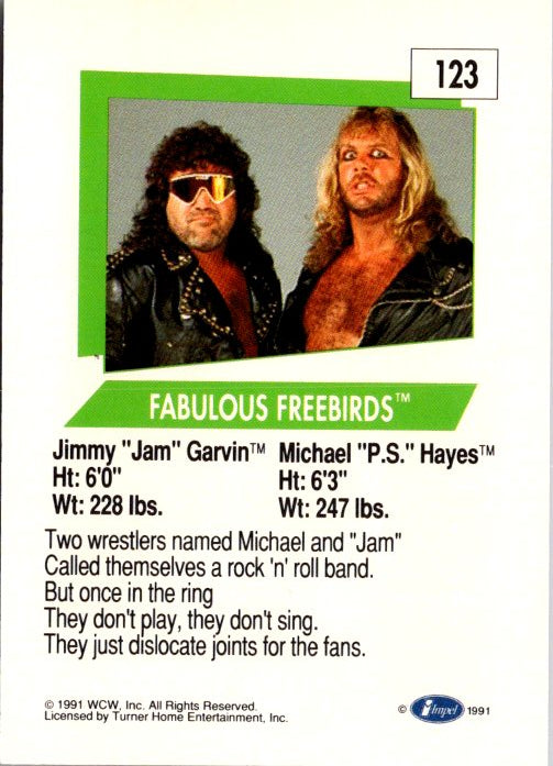 123 FABULOUS FREEBIRDS