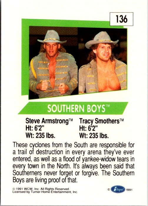 136 SOUTHERN BOYS
