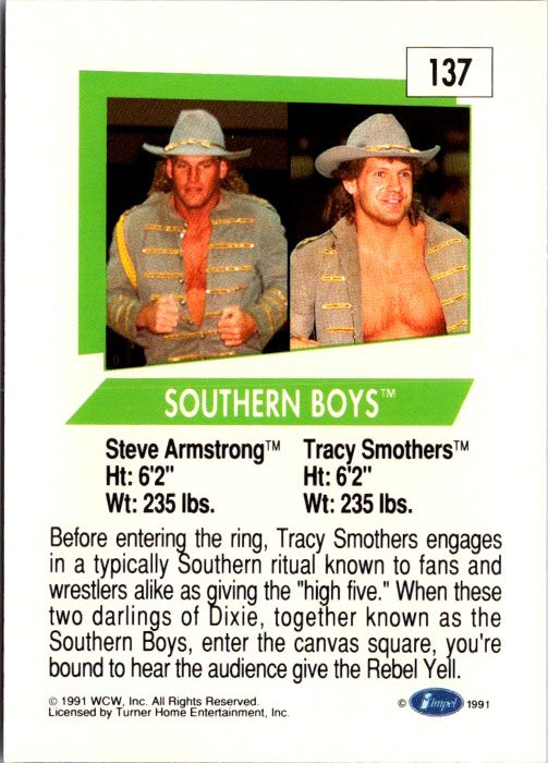 137 SOUTHERN BOYS