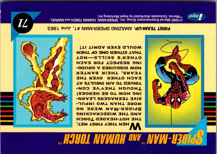 71 SPIDER-MAN & HUMAN TORCH