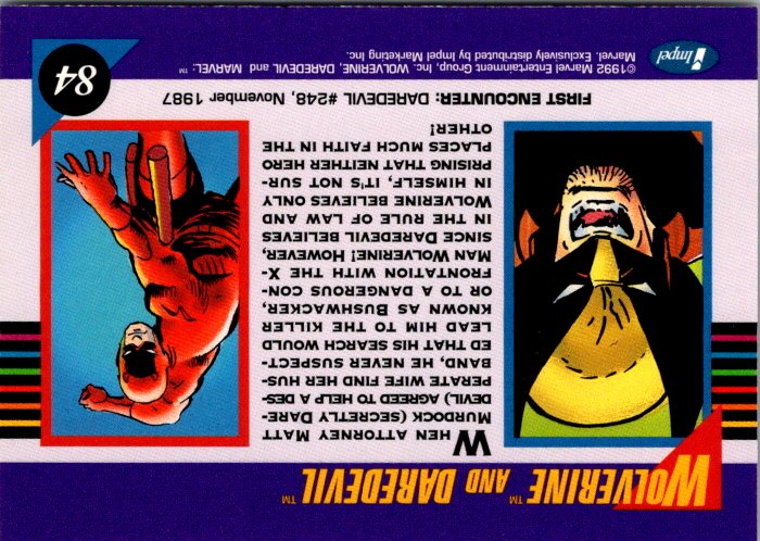 84 WOLVERINE & DAREDEVIL