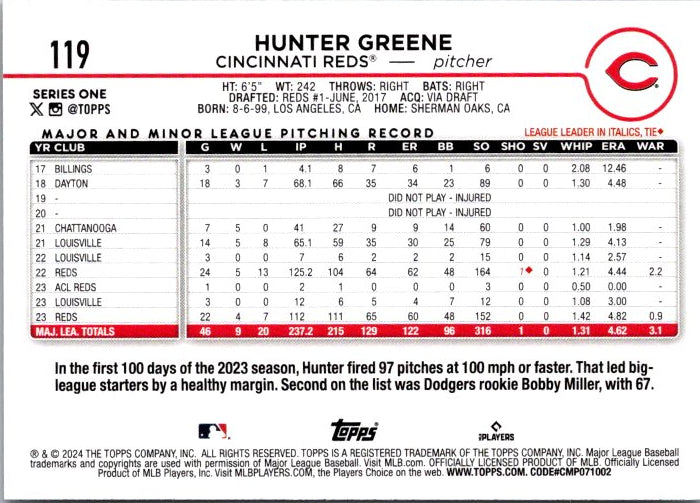 119 HUNTER GREENE