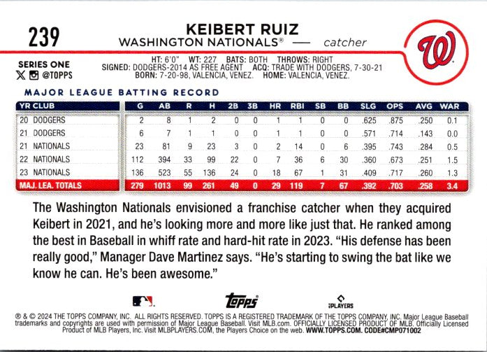 239 KEIBERT RUIZ