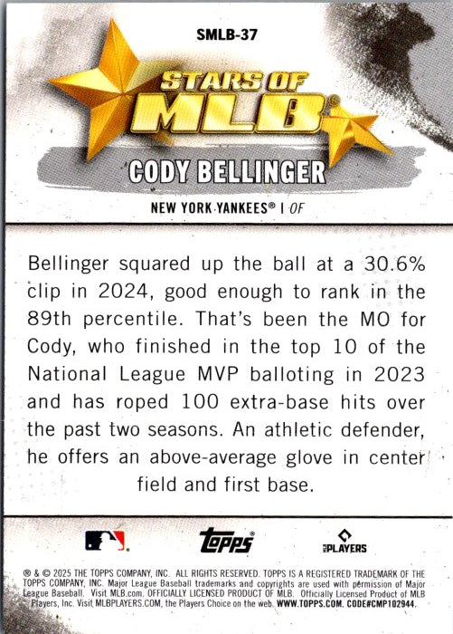 SMLB-37 CODY BELLINGER