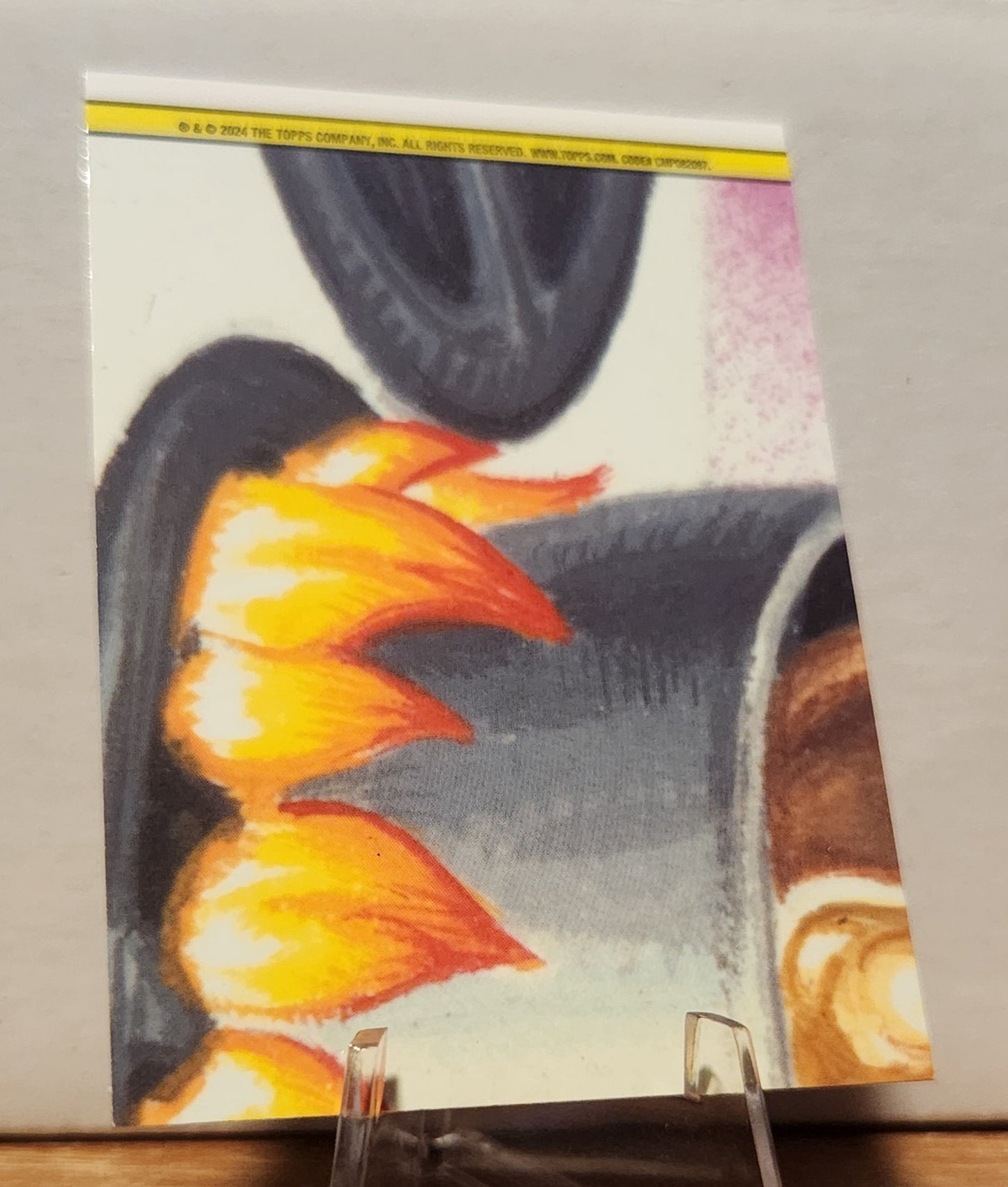 Garbage Pail Kids Martian Marcia collectible card featuring vibrant artwork and unique design