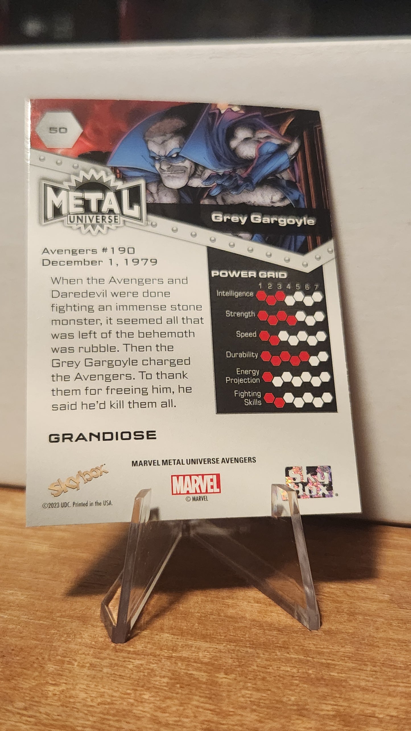 50 GREY GARGOYLE - GRANDIOSE