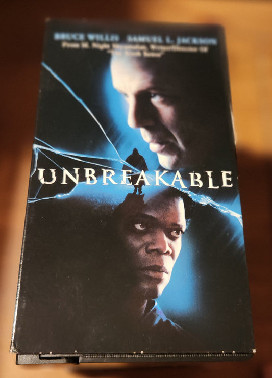 UNBREAKABLE VHS