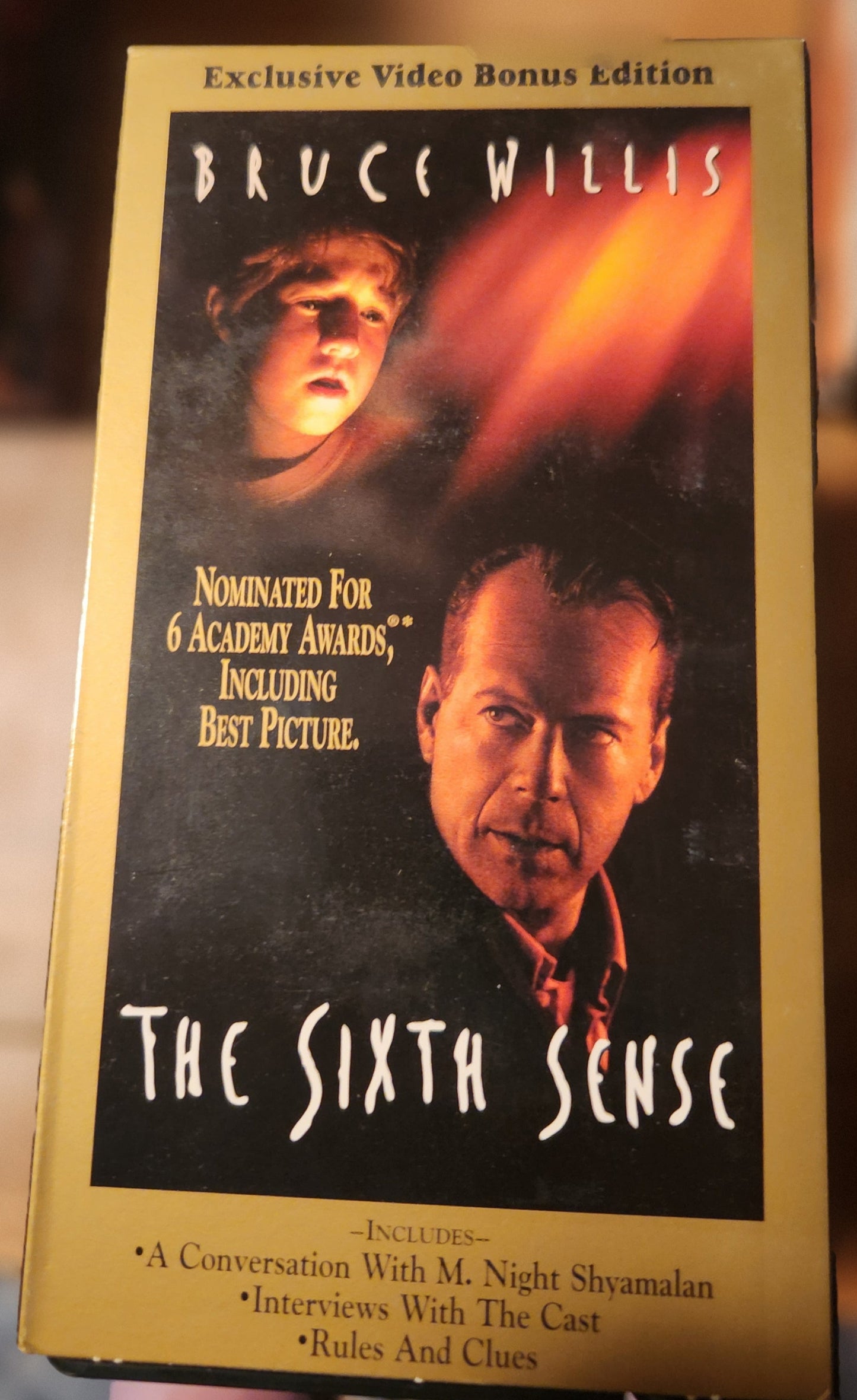 THE SIXTH SENSE VHS
