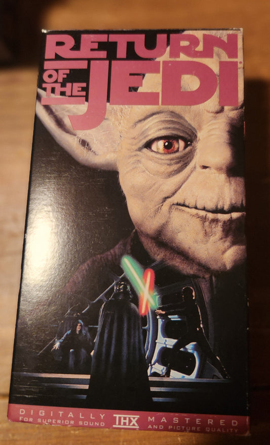 RETURN OF THE JEDI VHS