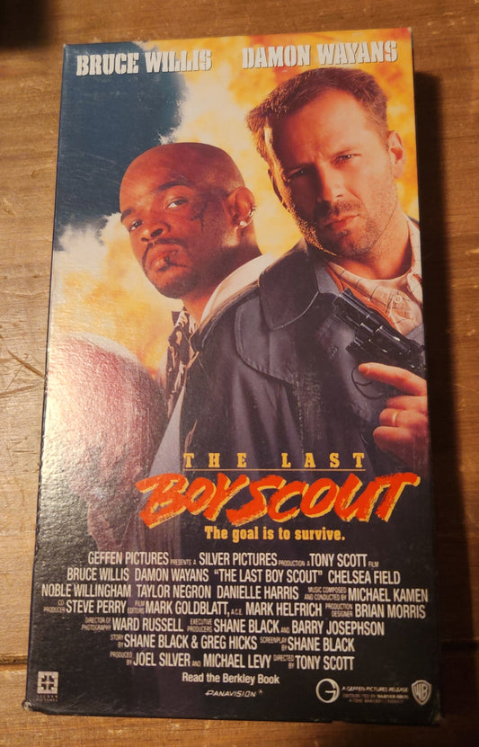 THE LAST BOYSCOUT VHS