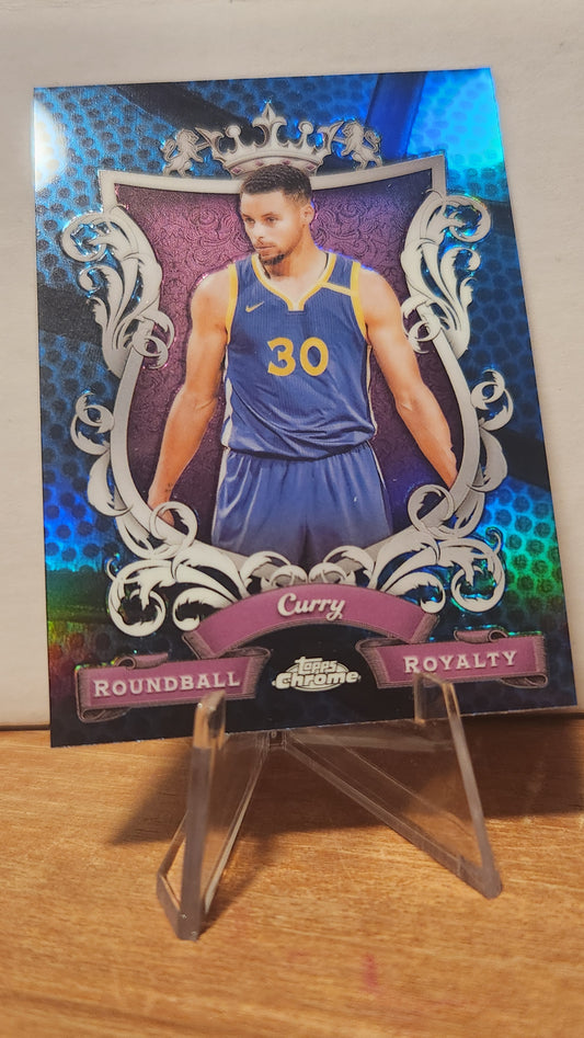 RR-20 STEPHEN CURRY - BLUE BASKETBALL REFRACTOR