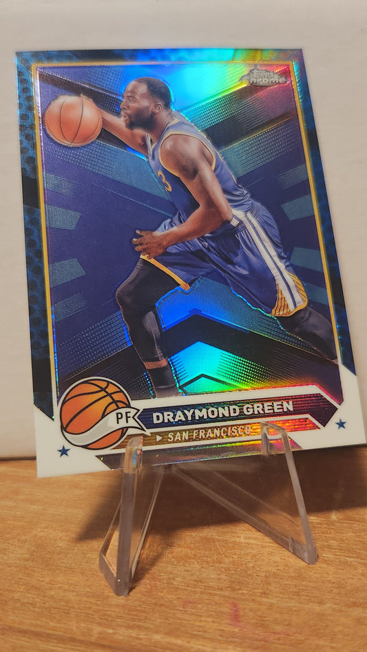 85 DRAYMOND GREEN - BLUE BASKETBALL REFRACTOR