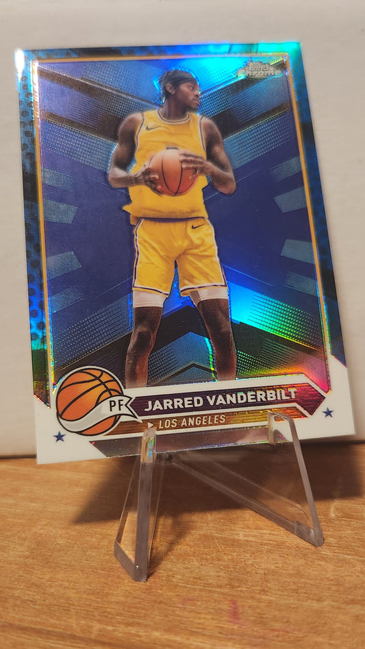 163 JARRED VANDERBILT - BLUE BASKETBALL REFRACTOR