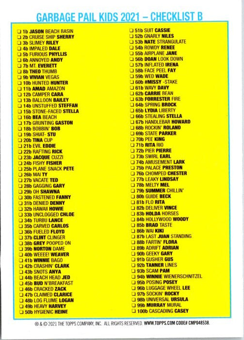 46B CRACKED ZACK - YELLOW BORDER