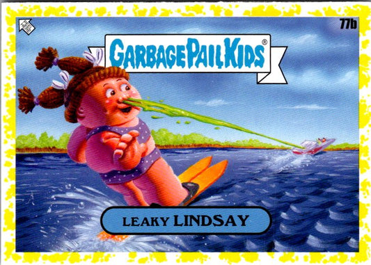 77B LEAKY LINDSAY - YELLOW BORDER