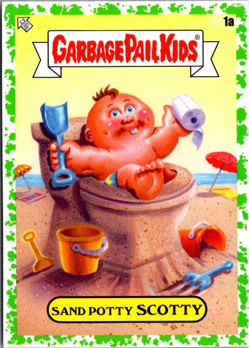 1A SAND POTTY SCOTTY -GREEN BORDER