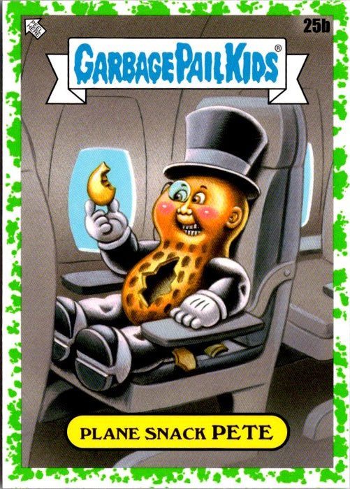 25B PLANE SNACK PETE - GREEN BORDER