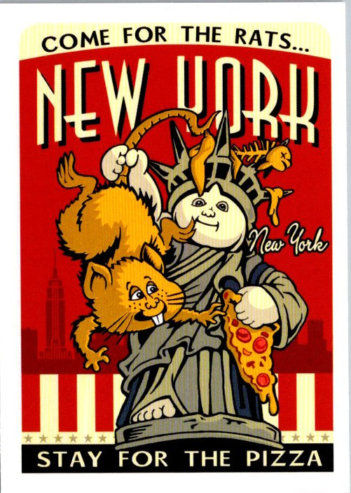 BS-1 NEW YORK - TRAVEL STICKERS