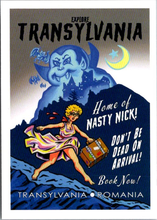 BS-10 TRANSYLVANIA - TRAVEL STICKERS