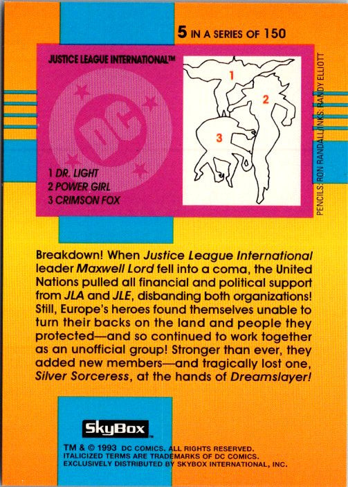 5 JUSTICE LEAGUE INTERNATIONAL