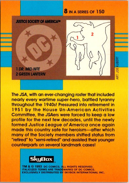 8 JUSTICE SOCIETY OF AMERICA