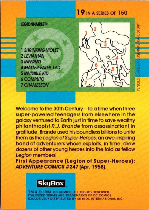 19 LEGIONNAIRES