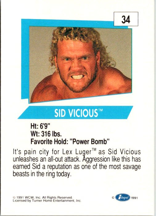 34 SID VICIOUS