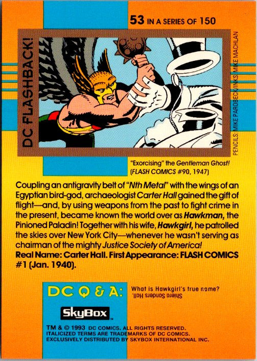 53 GOLDEN AGE HAWKMAN