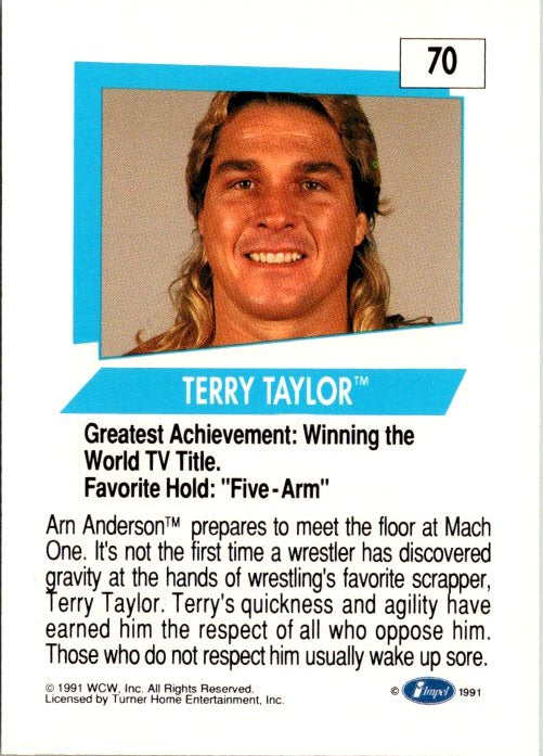 70 TERRY TAYLOR